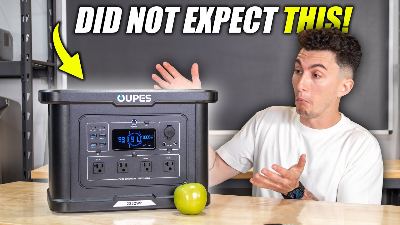 The Best New BUDGET Power Station!? - Oupes 2400