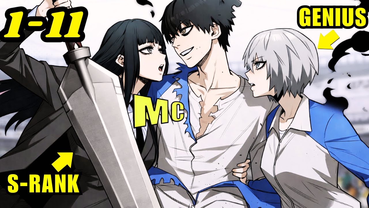 (1-11) GINULAT niya ang LAHAT ng S-RANK LEGENDS sa Hunter Exam | Season 1 | MANHWA TAGALOG RECAP