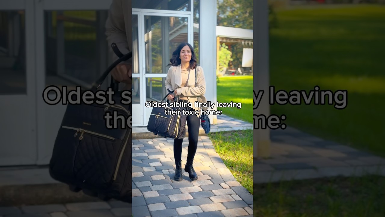 The oldest sibling is finally leaving the toxic house&hellip;