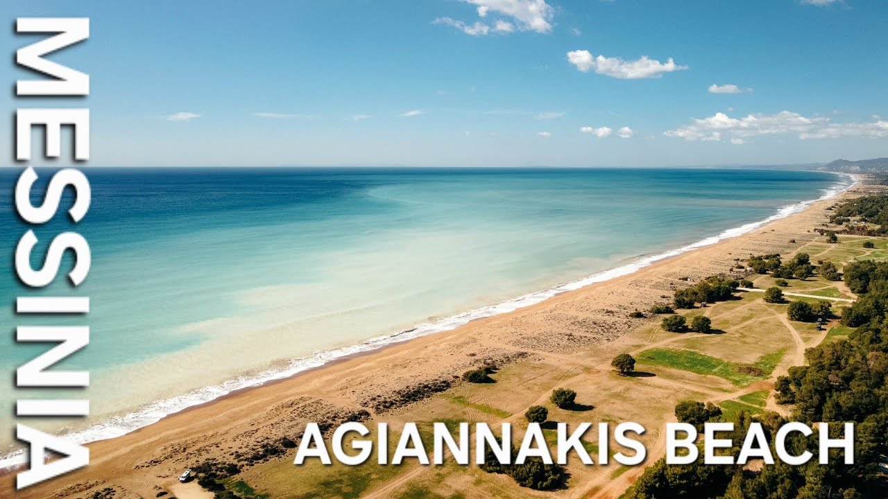 Agiannakis Beach – Messinia | Greece [4K]