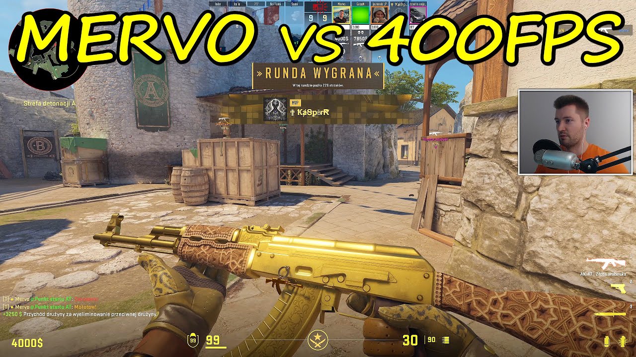 Mervo vs 400FPS w CS2!!