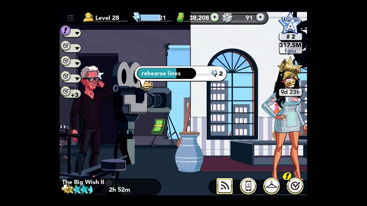 Kim Kardashian: Hollywood Level 28 [iPad Gameplay] The Big Wish II