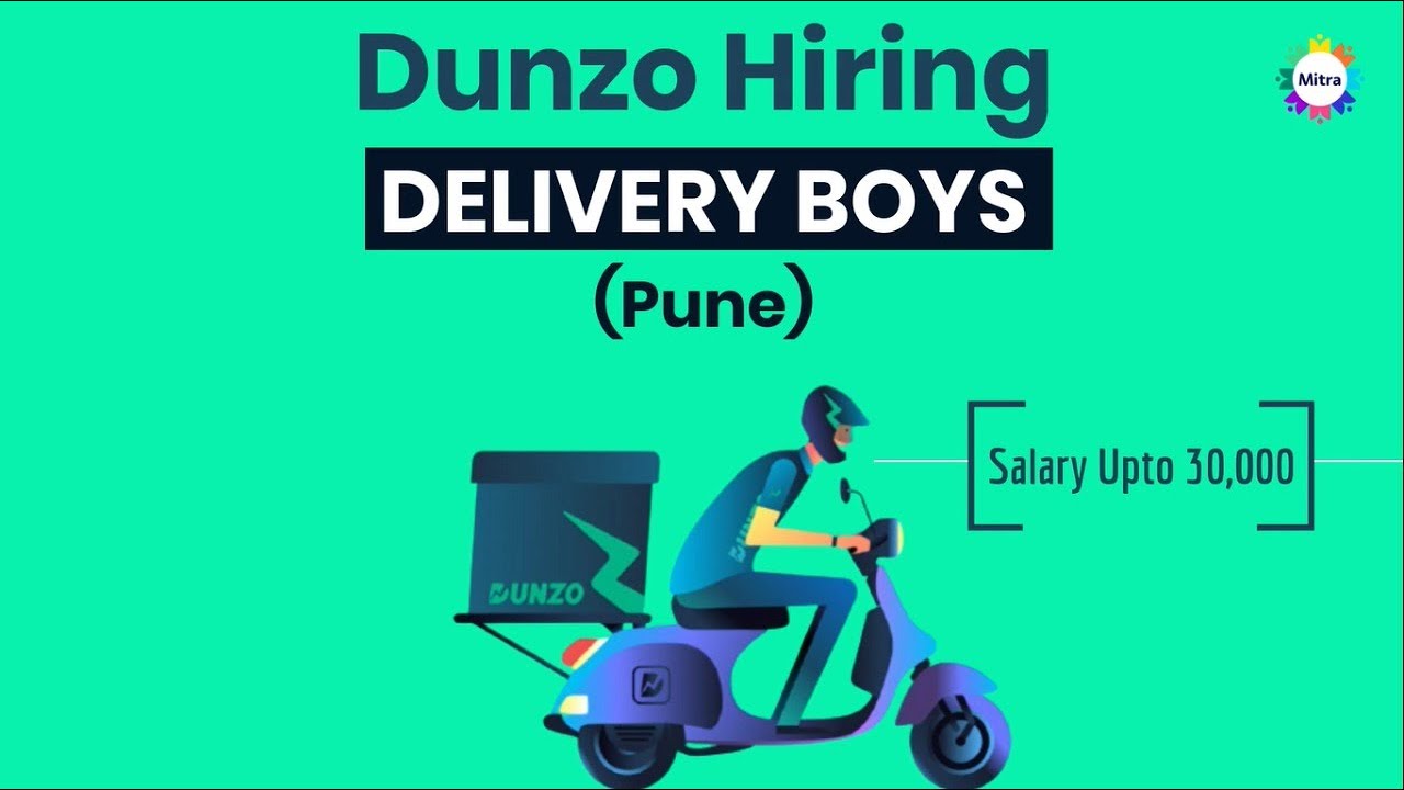 Dunzo Delivery Jobs in Pune |  Apply With Whatsapp | Online Joining Process | Earn upto 30,000 Rs