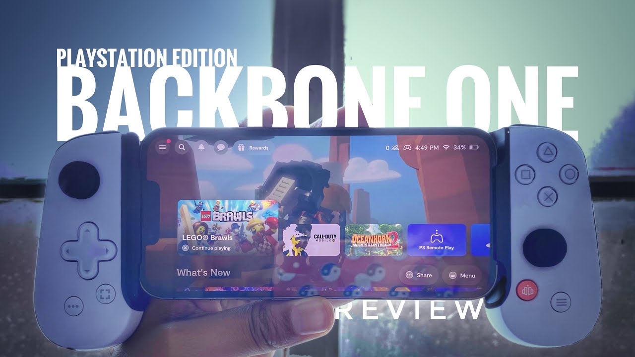 Backbone One PlayStation Edition Review - Mobile Gaming!