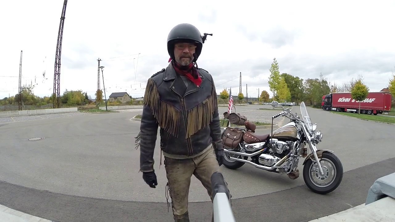 Suzuki VL 1500 Intruder , Testfahrt- Auspuff 