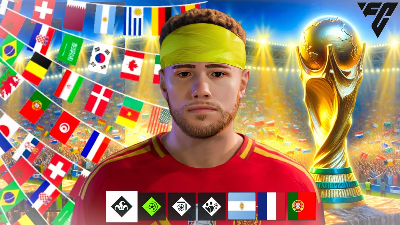 مهنة لاعب🏆 كأس العالم 2026 مع إسبانيا 🔥 ..!!