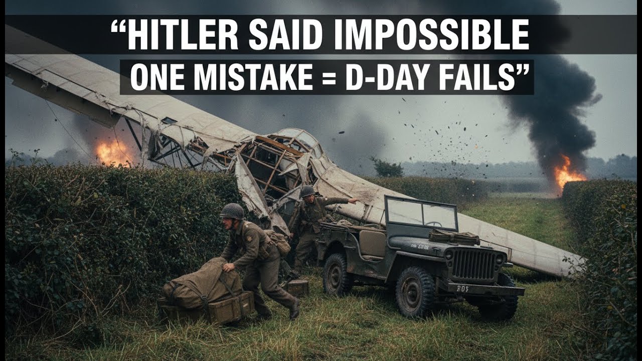 Germans Never Saw It Coming: The Silent U.S. Glider Assault That Broke D-Day Wide Open
