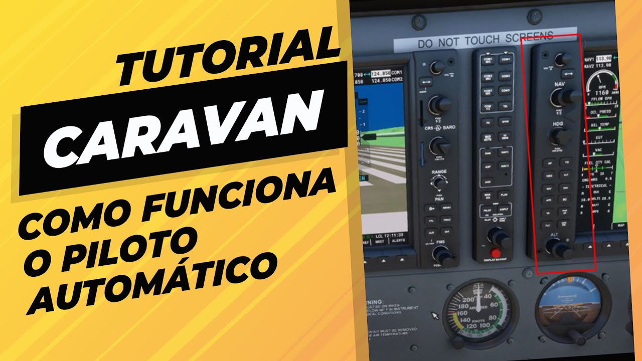 Como FUNCIONA o PILOTO AUTOMÁTICO do FLIGHT SIMULATOR 2020