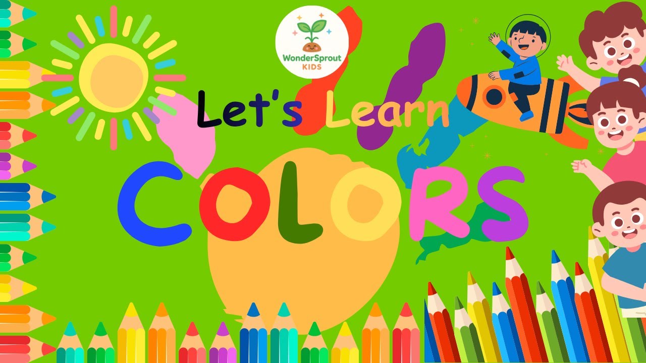 Learning Colors for Kids 🌈 | WonderSprout Kids