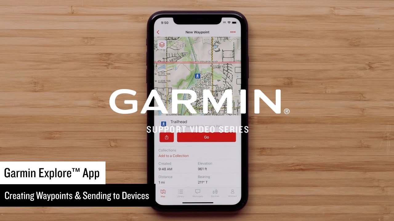 Garmin Support | Garmin Explore&trade; App | Creating a Waypoint