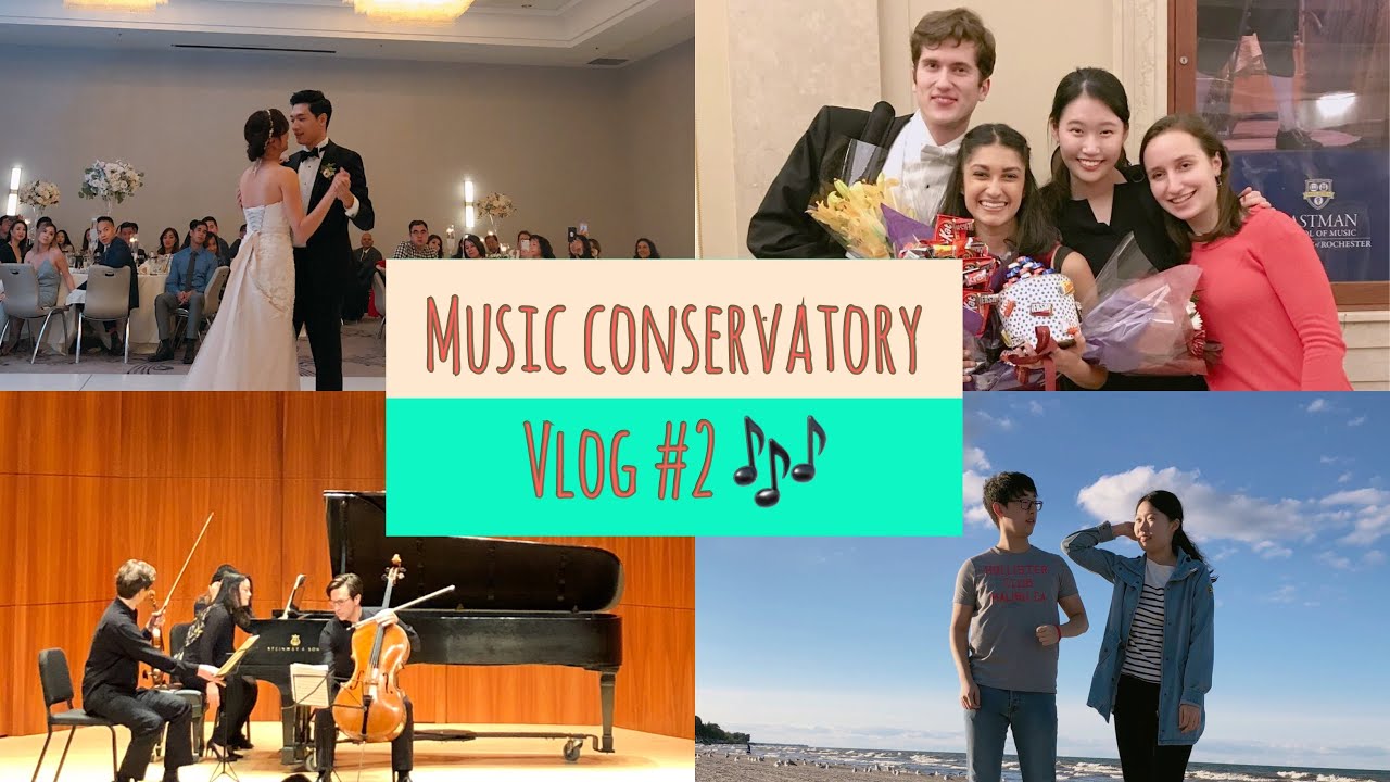 Music Conservatory Vlog #2 // 미국 음대 일상 브이로그 #2 // 실내악 연주, 리허설, 시험 준비!!!