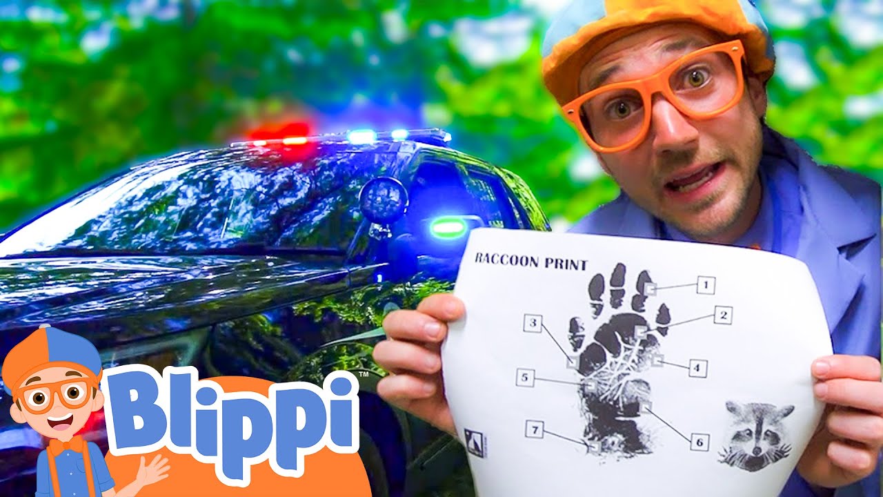 Blippi untersucht einen echten Tatort – Was er entdeckt, wird dich schockieren!