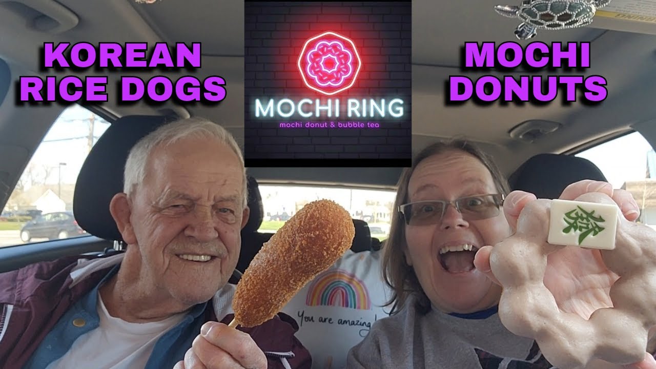 Mochi Ring Korean Rice Dogs and Mochi Donuts Review 