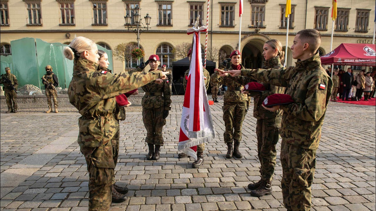 🇵🇱 31 października 2025 r. - Ślubowanie. Wrocławski Rynek (Plac Gołębi) 🇵🇱