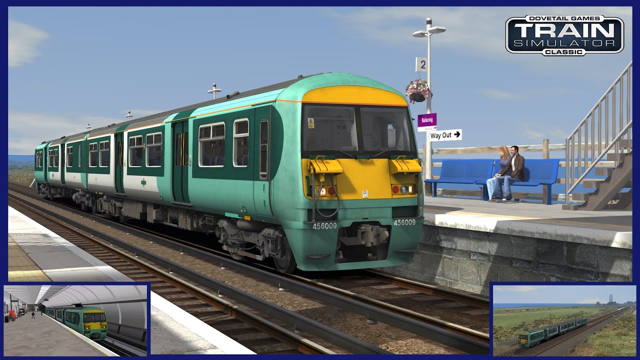 Running the Southern Class 456 on Marsdonshire ~ Train Simulator