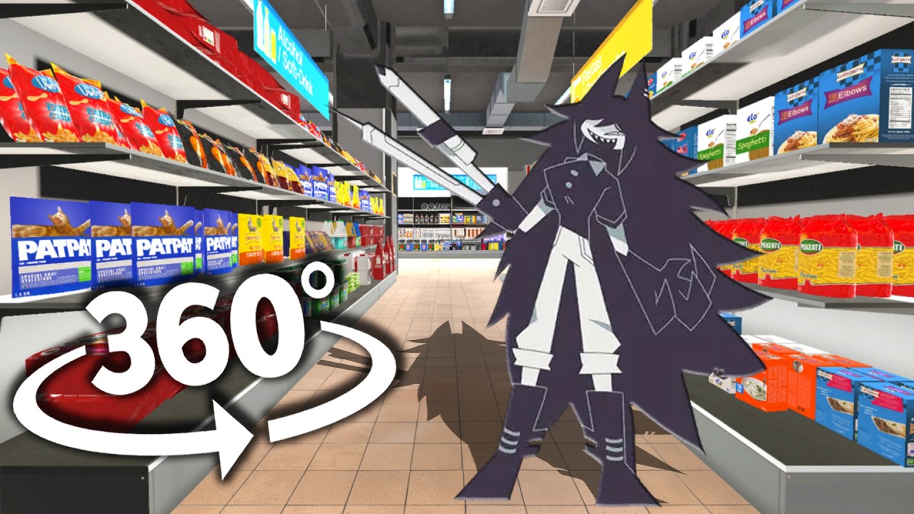 Miss Circle 360&deg;  - Supermarket  | 4K VR 360 Video (Fundamental Paper Education)