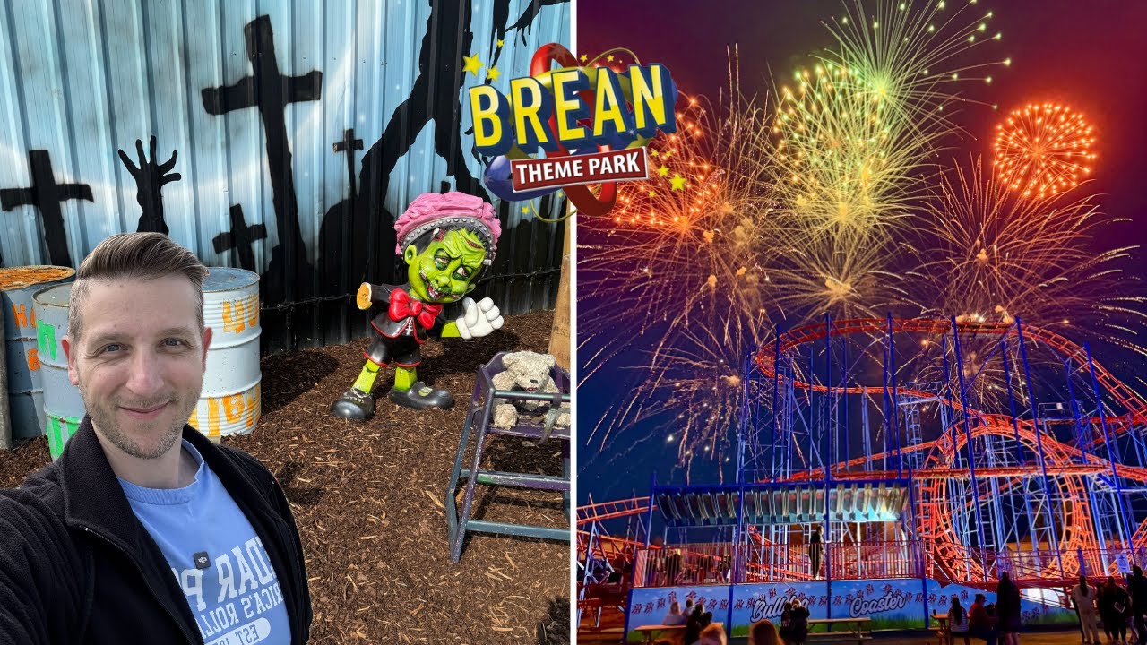 Brean Theme Park Vlog (April 2025) | 2025 Updates | Ride Closures & Fireworks