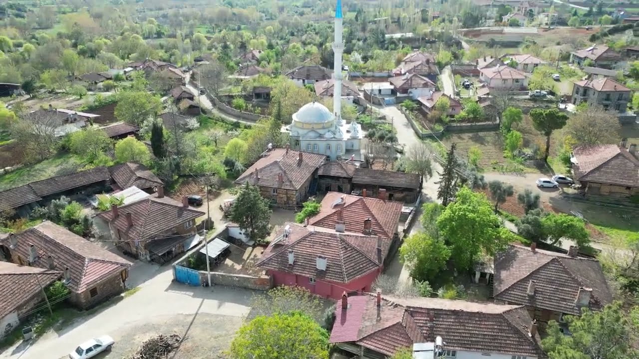 DENİZLİ BEYAĞAÇ GERİÇAM KÖYÜ DENEME DRONE ÇEKİMİ KÖY VLOG