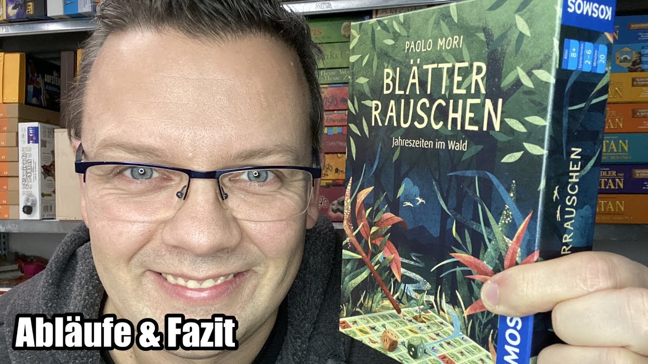 Blätterrauschen (Kosmos) - Roll & Write Spiel ab 8 Jahren