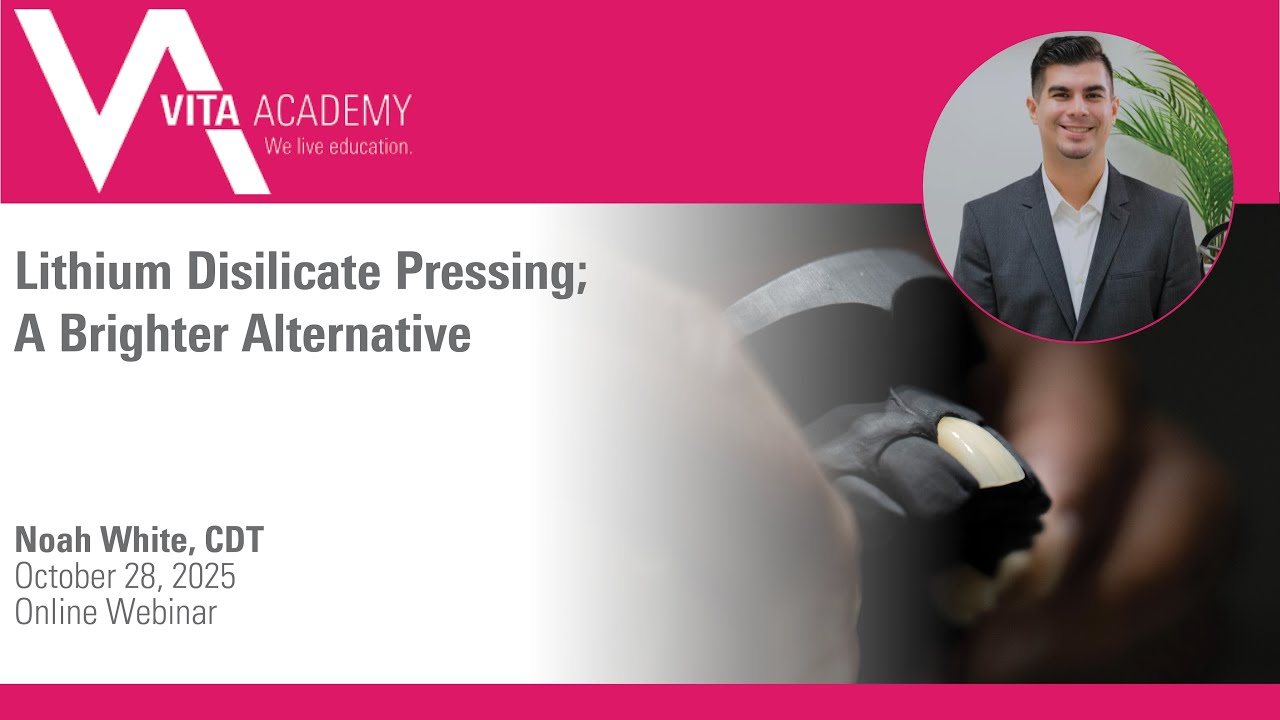 Lithium Disilicate Pressing; A Brighter Alternative