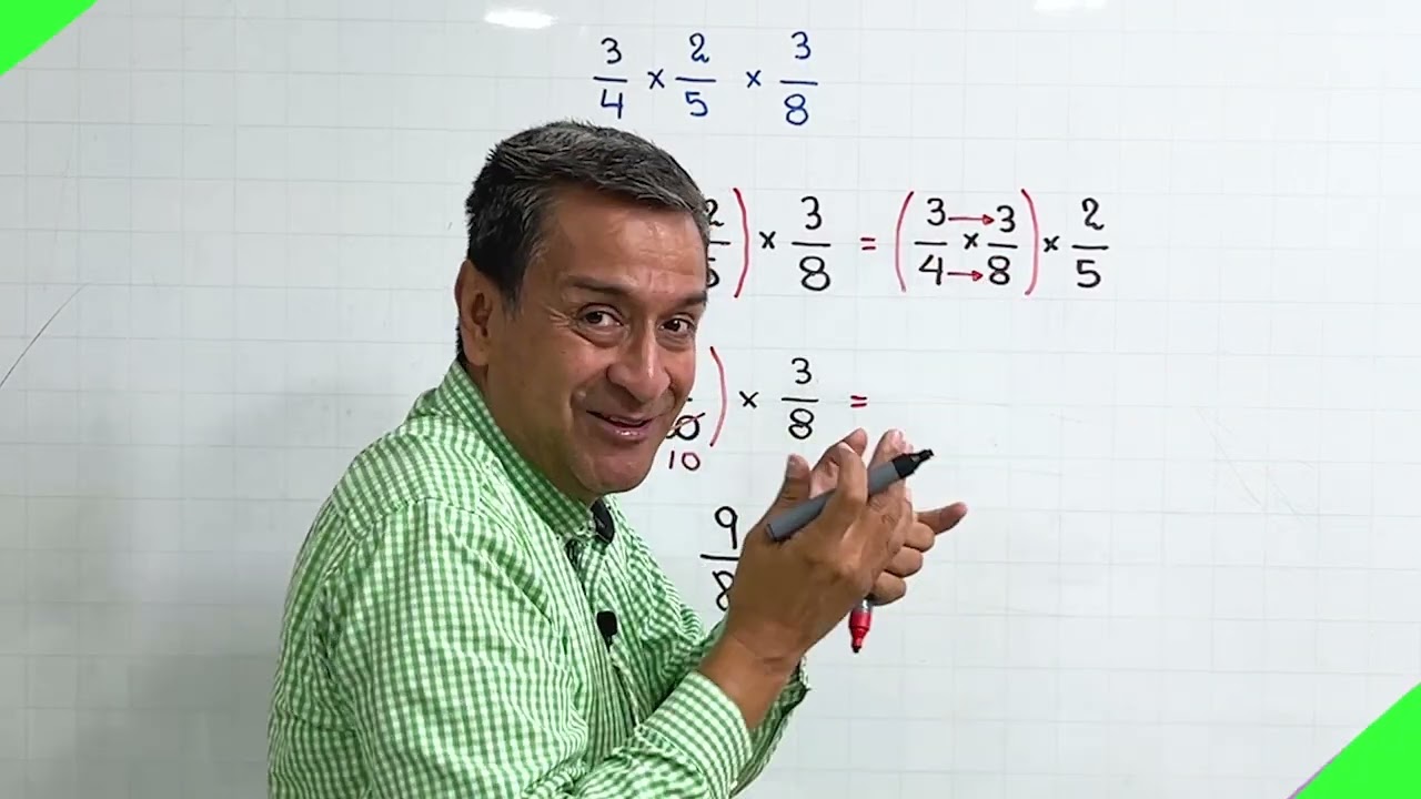 Propiedad Asociativa en los números racionales.