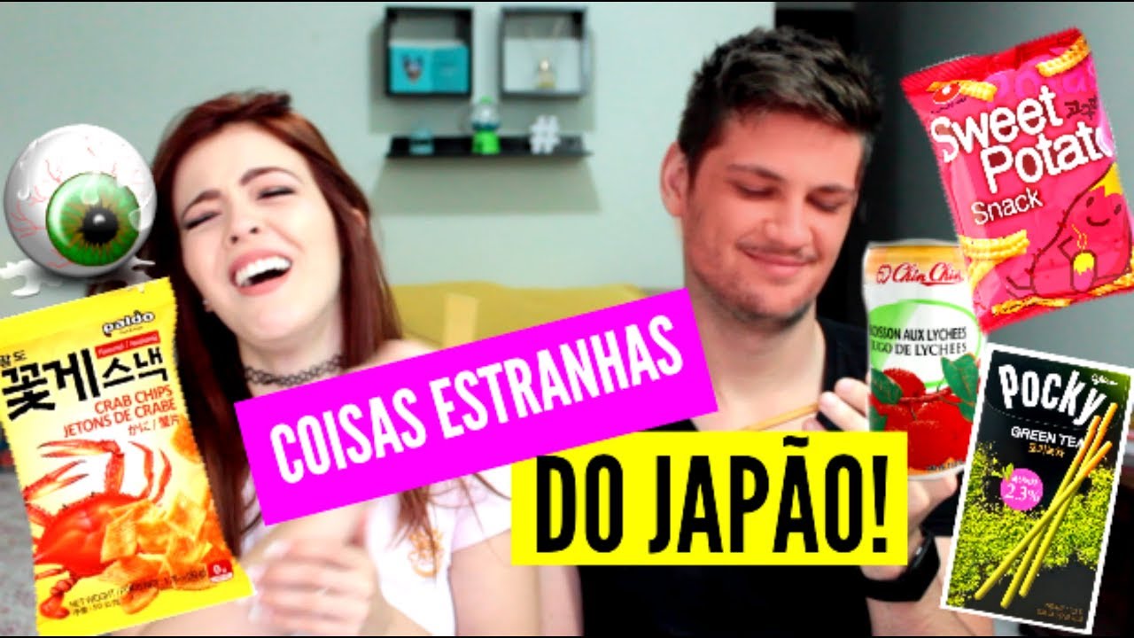 EXPERIMENTANDO COMIDAS ESTRANHAS ORIENTAIS