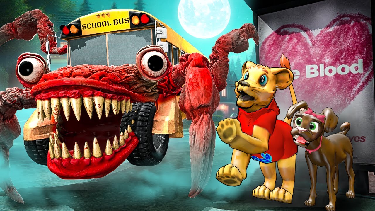 Do NOT Trust SCHOOL BUS EATER... (Gmod Sandbox)