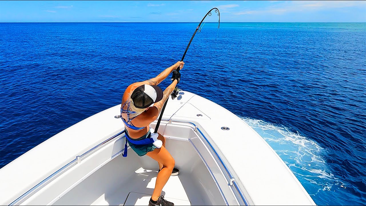 Rare find! Girl that can fish!