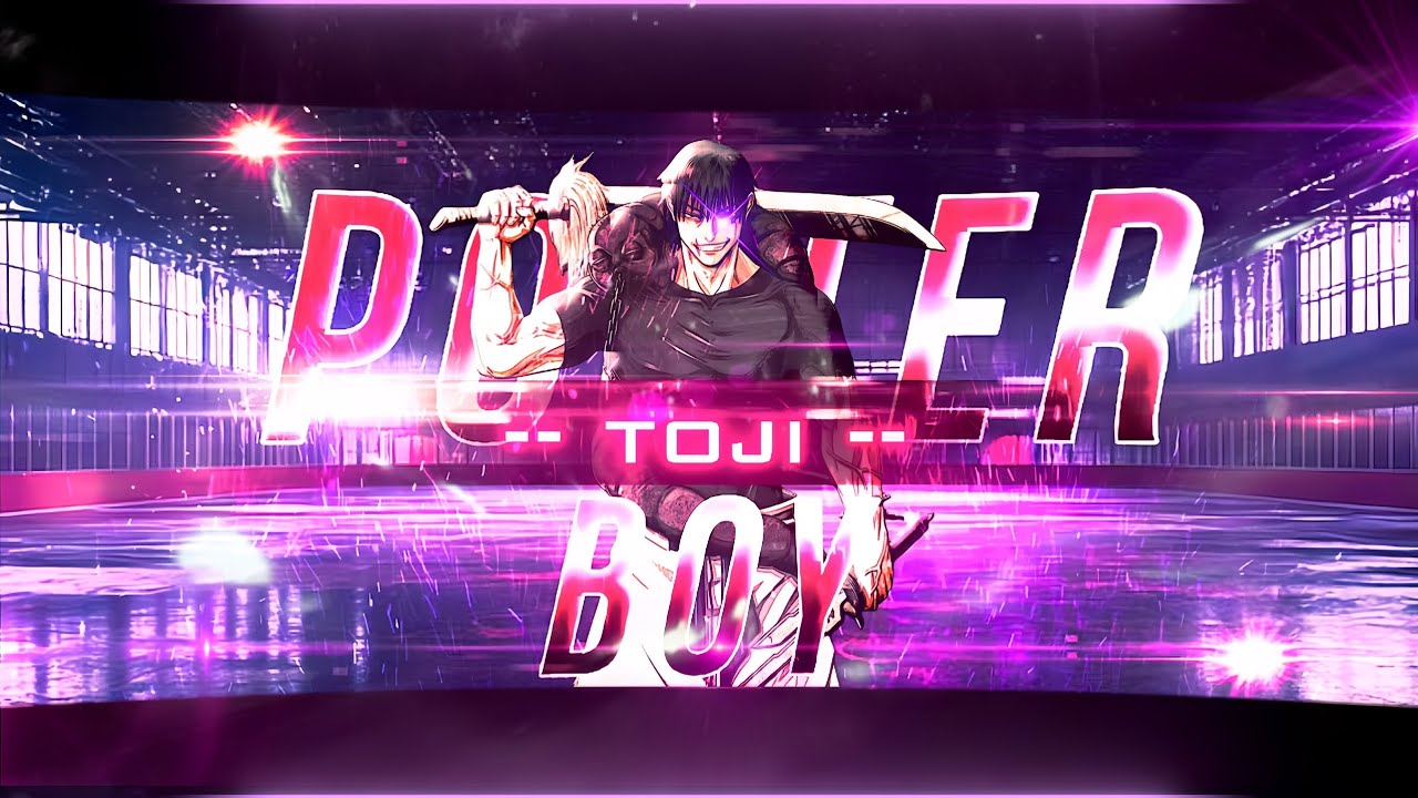 👑 Toji - Poster Boy ✨[ AMV EDIT ] *Node Video* 4K