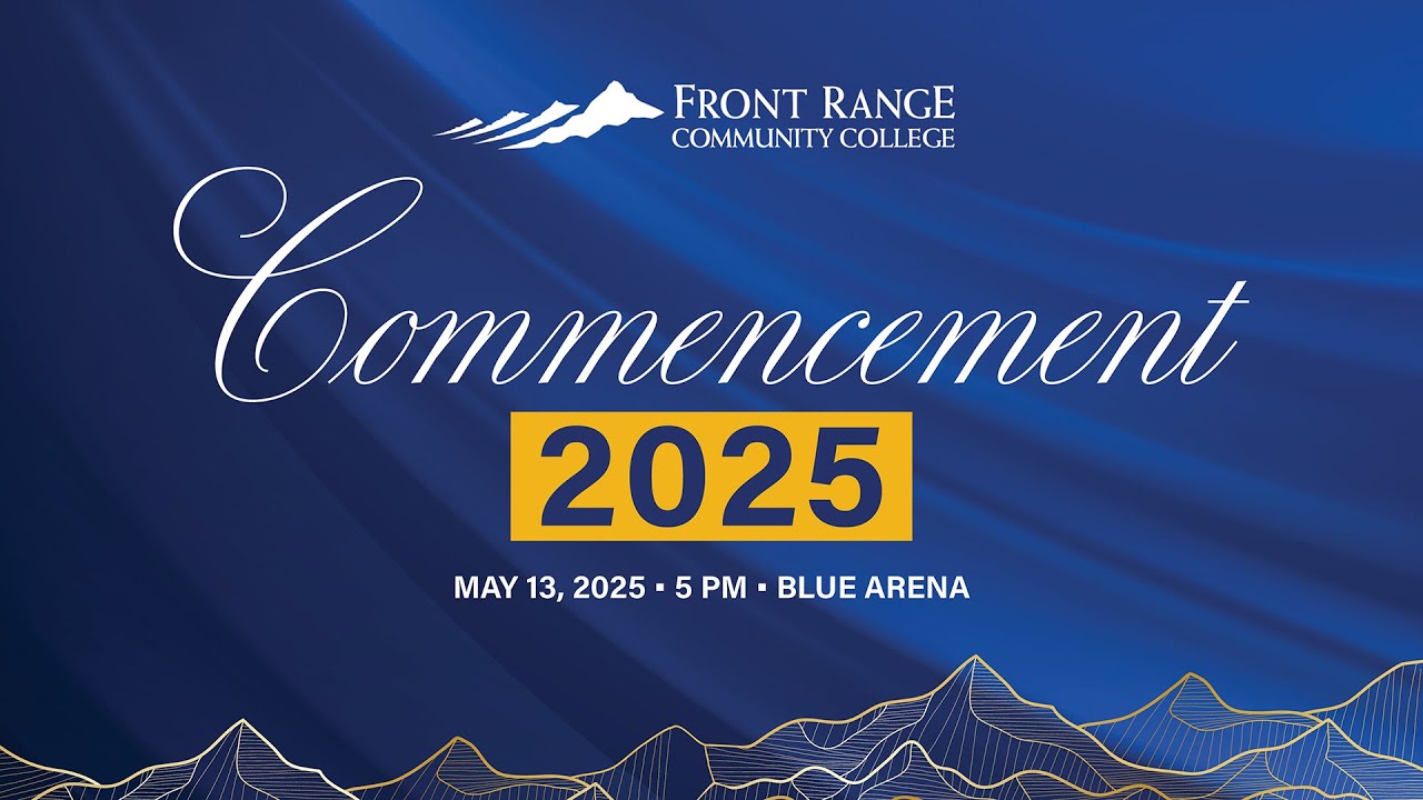 FRCC Commencement Ceremony Livestream | May 13, Blue Arena
