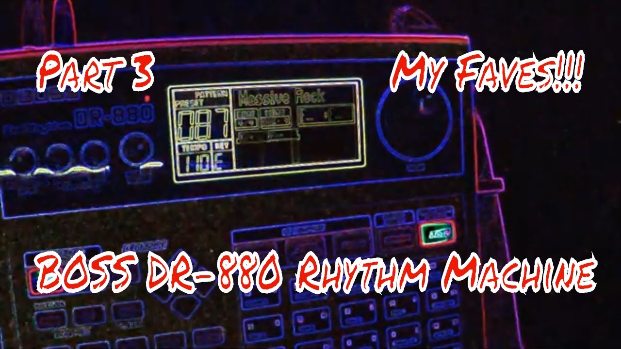 DR 880 DEMO  Part 3  Favorites!!!