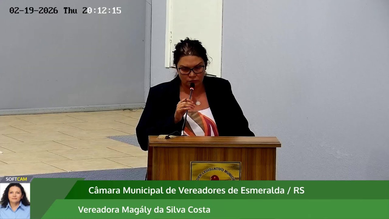 Sessão Ordinária do dia 19/02/2026