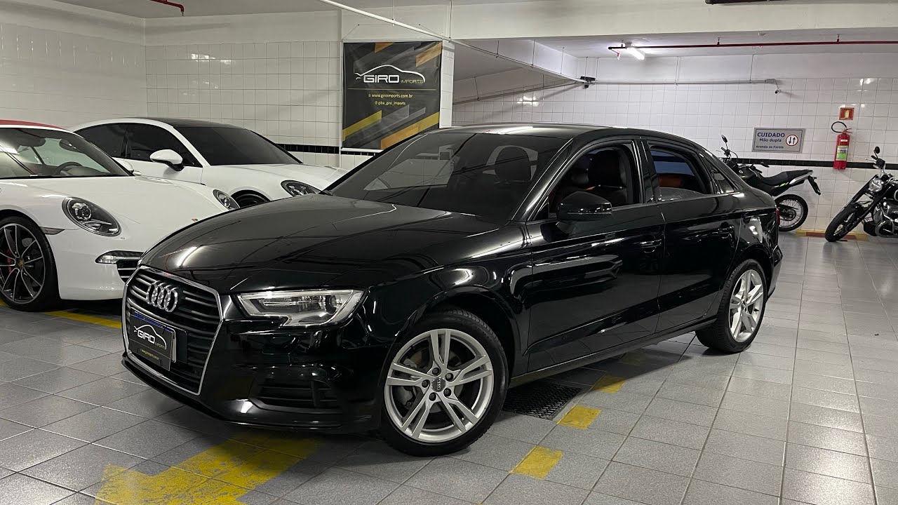 Audi A3 1.4 TFSI Prestige 2020 27 Mil KM Completo com bancos em couro volante multifuncional 