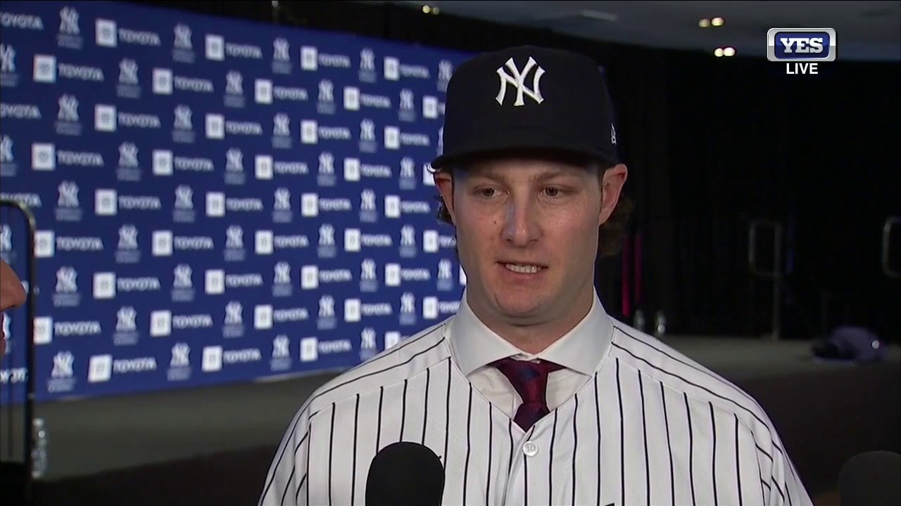 Gerrit Cole's first interview as a Yankee