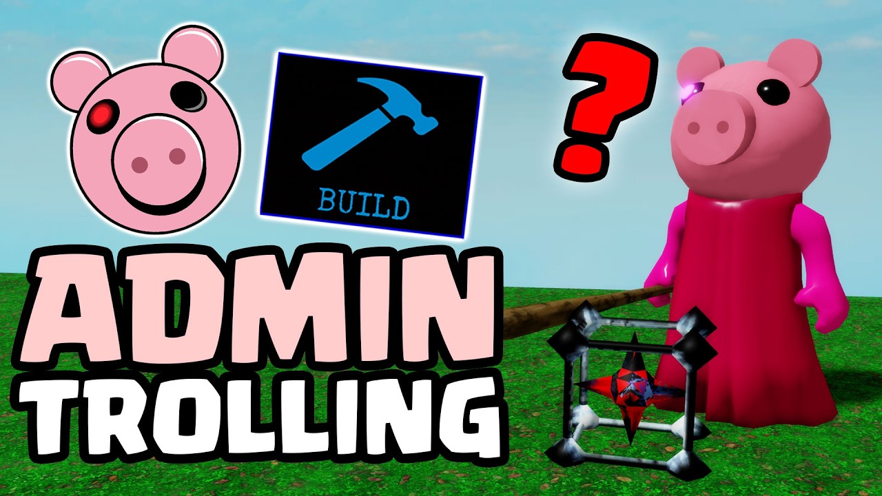 Использование ADMIN в режиме сборки Piggy Build🐷😈