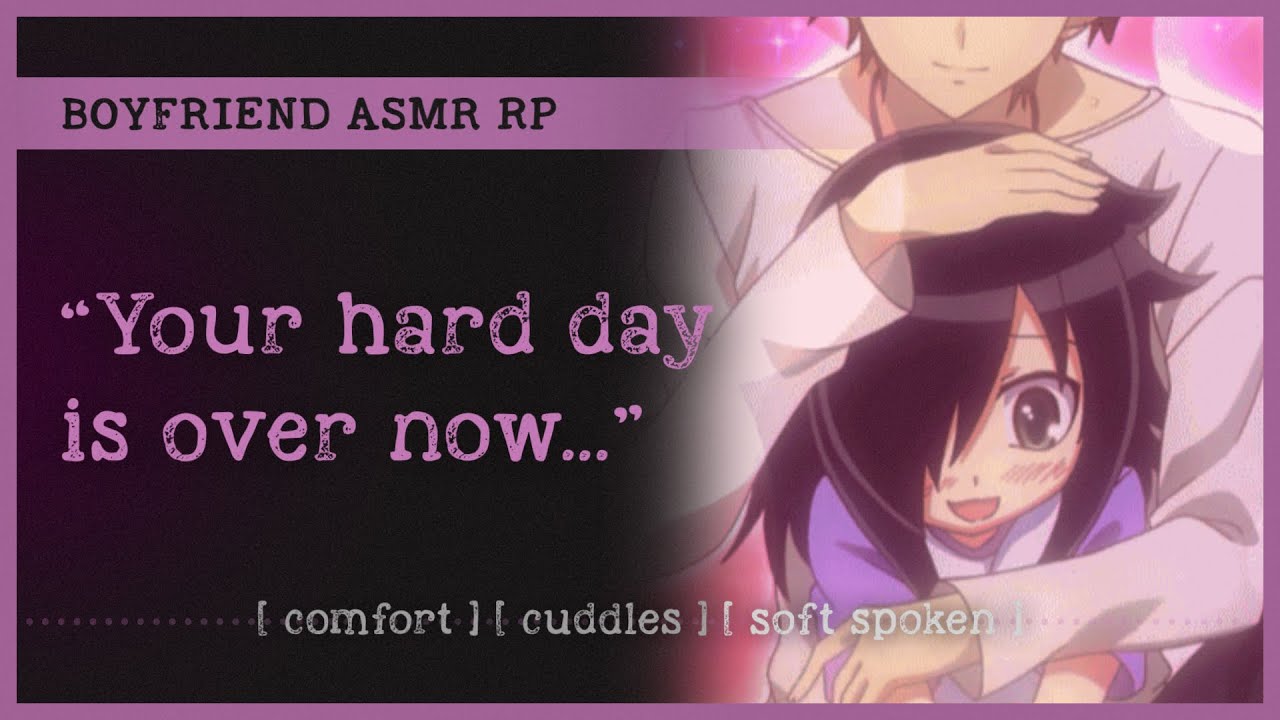 Boyfriend relieves your stress and headache (ASMR RP M4A) 💞 [comfort] [cuddles] [soft spoken]