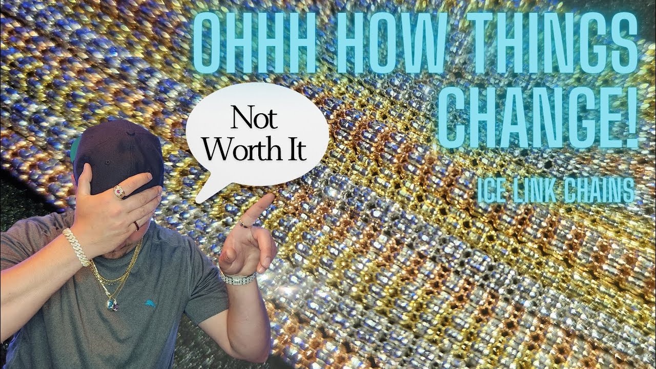Обновление цепочек и браслетов Ice Link! Ношу их уже больше года!