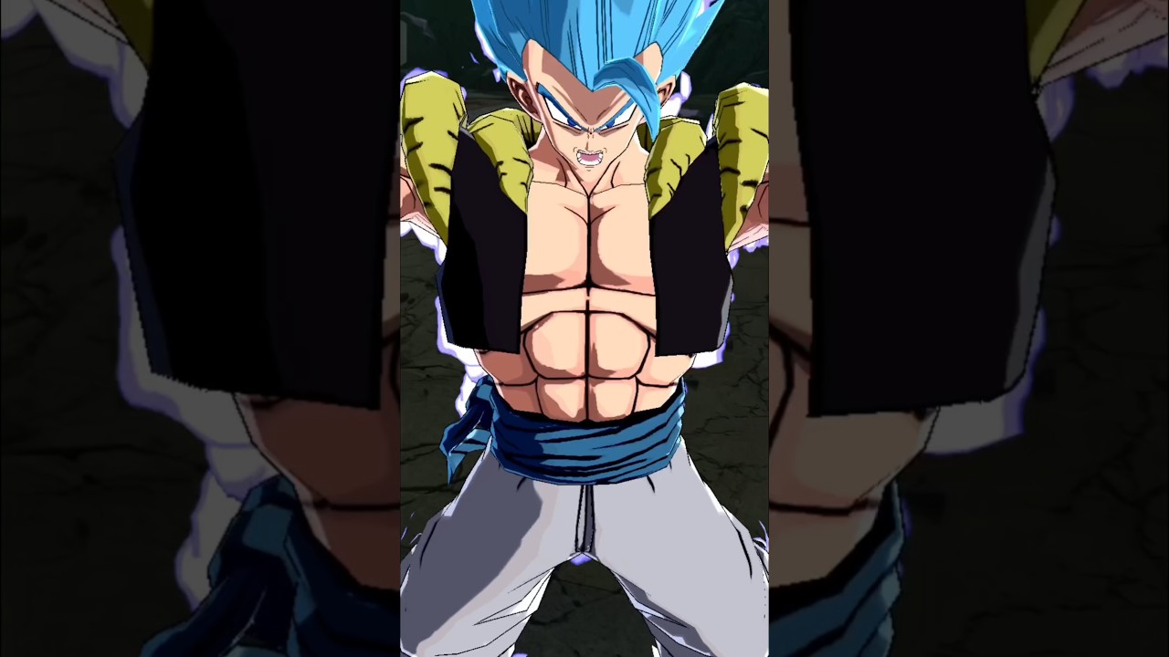 🔥 Blue Gogeta's Special Move HIT TOO HARD! 💥 #Shorts