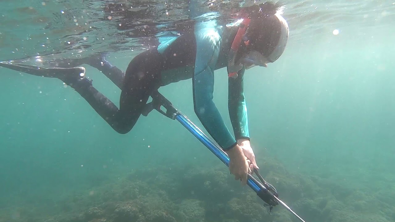 Caça submarina na Ingrina