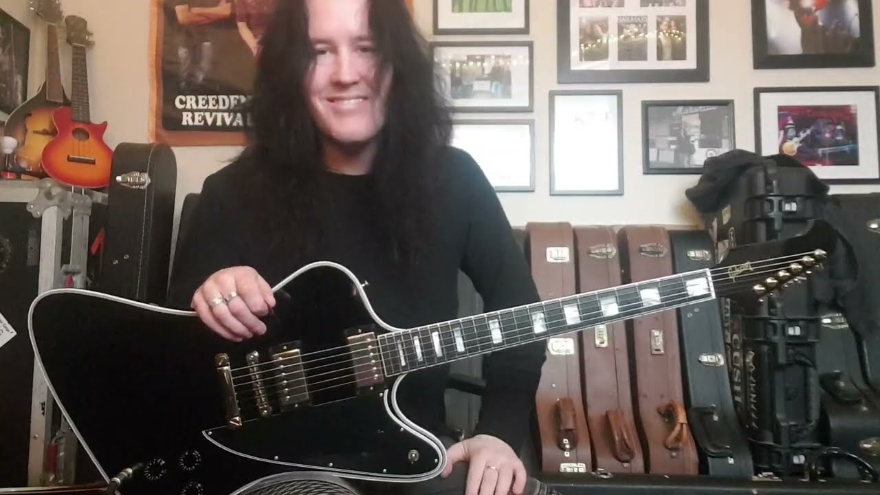 Gibson Custom Shop Firebird Custom 2017 Ebony ☆$OLD☆ @Cushmic Sounds