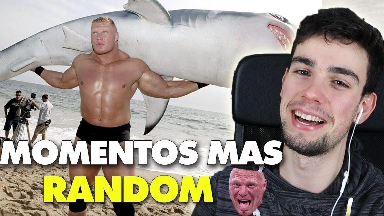 LOS MOMENTOS mas RANDOM de BROCK LESNAR😂