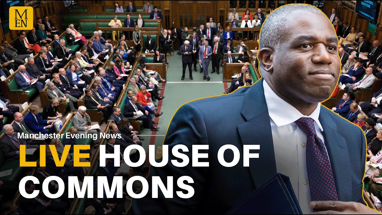 WATCH LIVE: David Lammy answers questions from MPs in the House of Commons