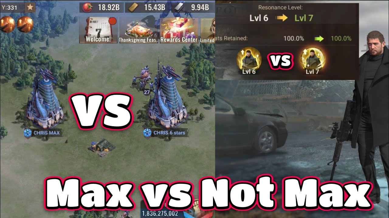 State of Survival :you dont need to Max Chris !