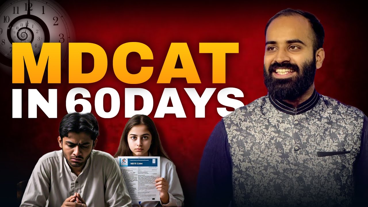 How To Prepare MDCAT In 2 Months!? | @drhamzaashraf