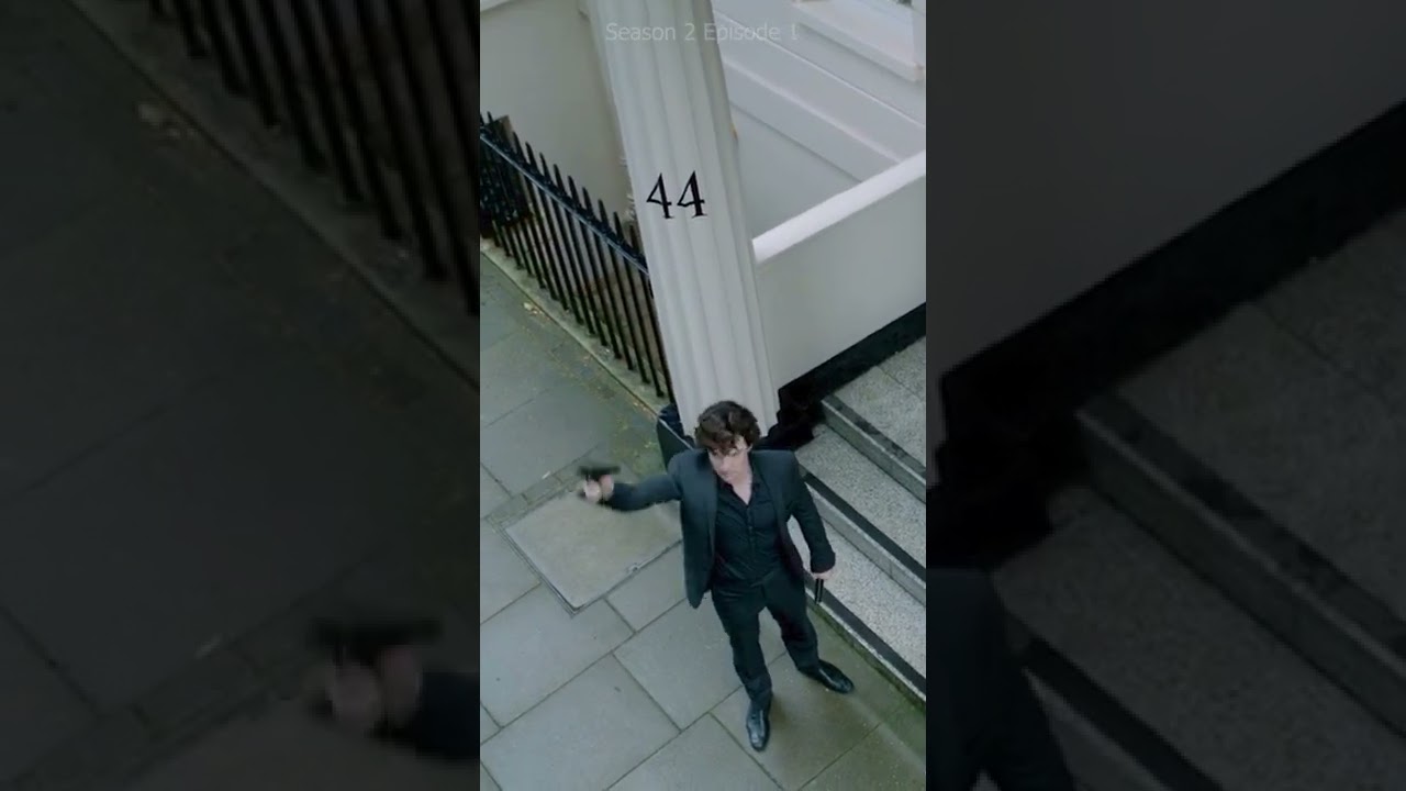 Life hack how not to call the police 🤣 #Sherlock #Shorts