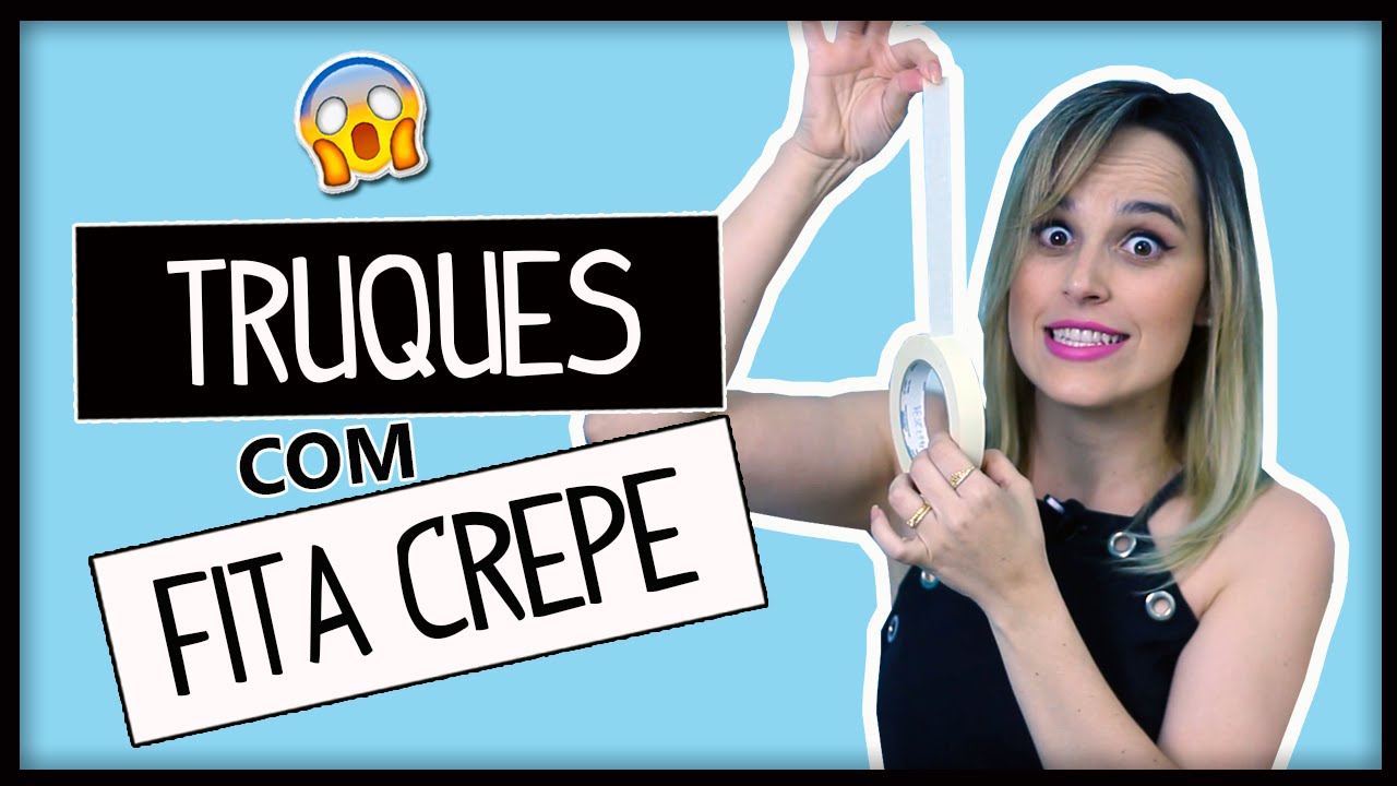 9 TRUQUES ÚTEIS COM FITA CREPE QUE VOCÊ PRECISA SABER!