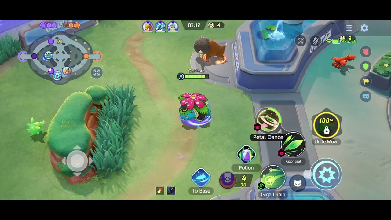 Pokémon Unite Quick Battle Of Full-Fury Battle in Mer Stadium Venusaur Part 1 I 2026 I Game on I