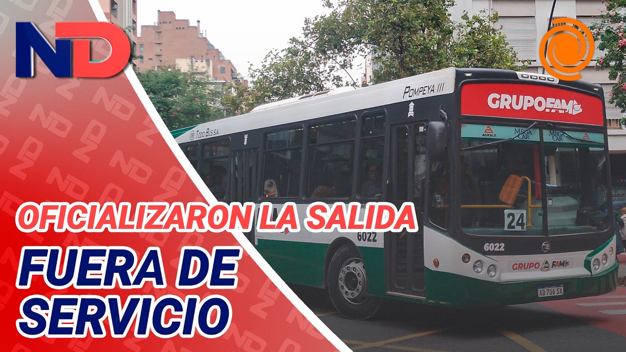 La Municipalidad REVOCÓ EL CONTRATO con Grupo FAM en medio del CONFLICTO con el TRANSPORTE URBANO