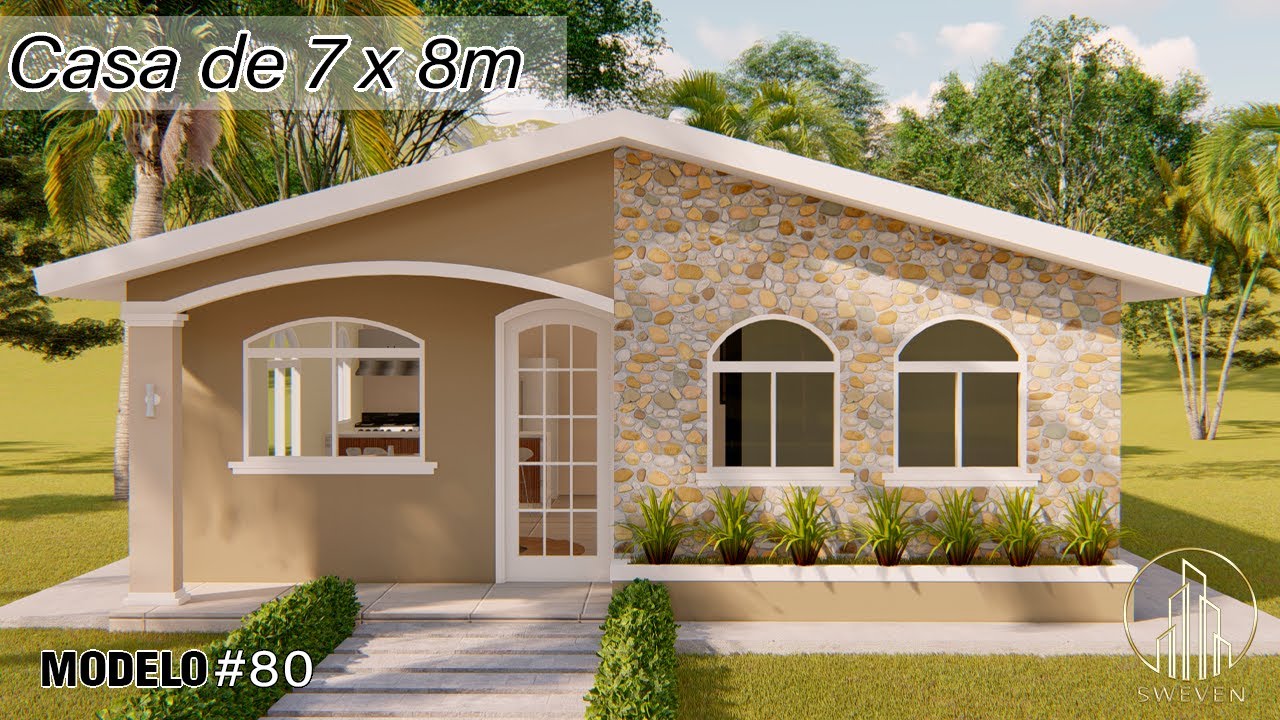 Acogedora Casa de 7x8m
