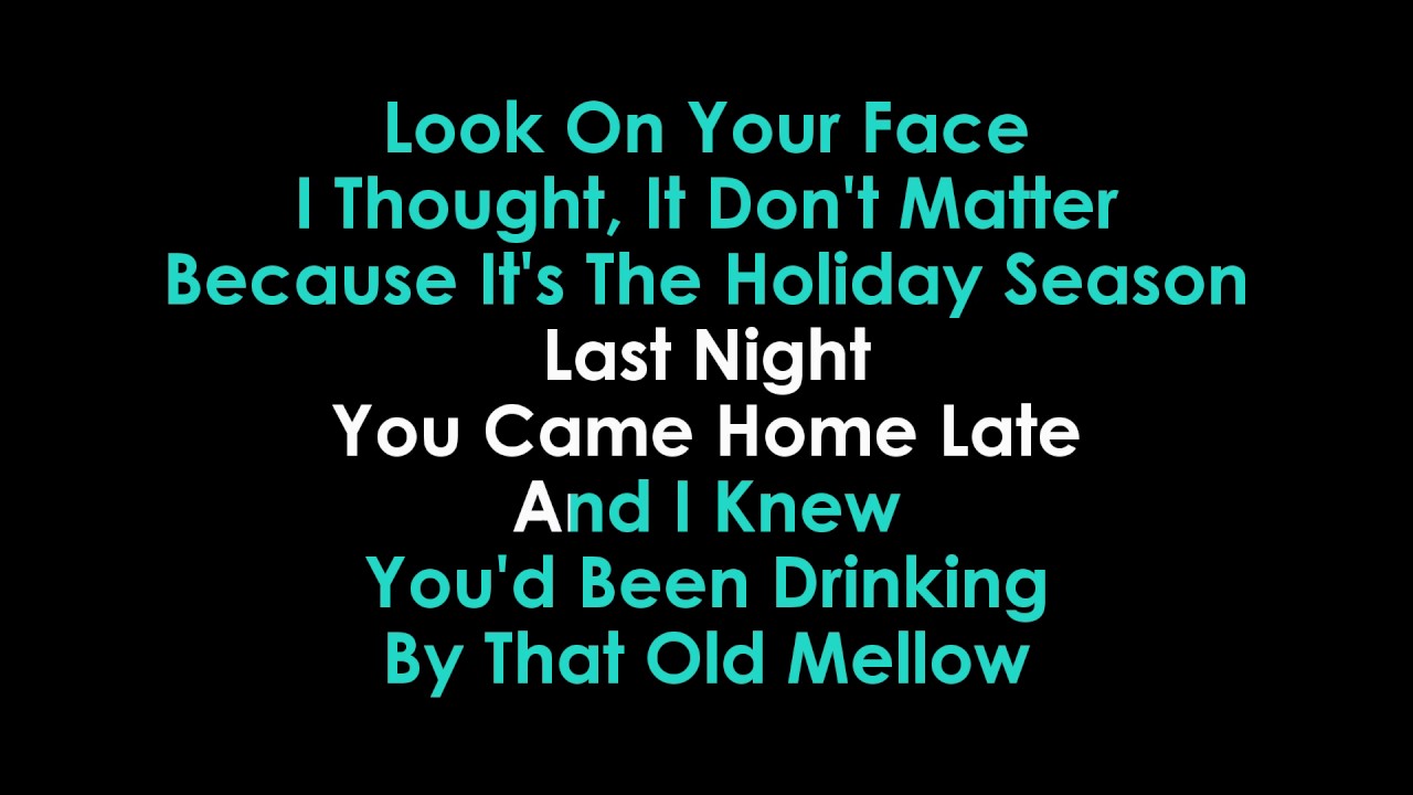 Last Thing I Needed First Thing This Morning karaoke Chris Stapleton